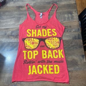 Cole Swindell Lyrics Racerback Size M